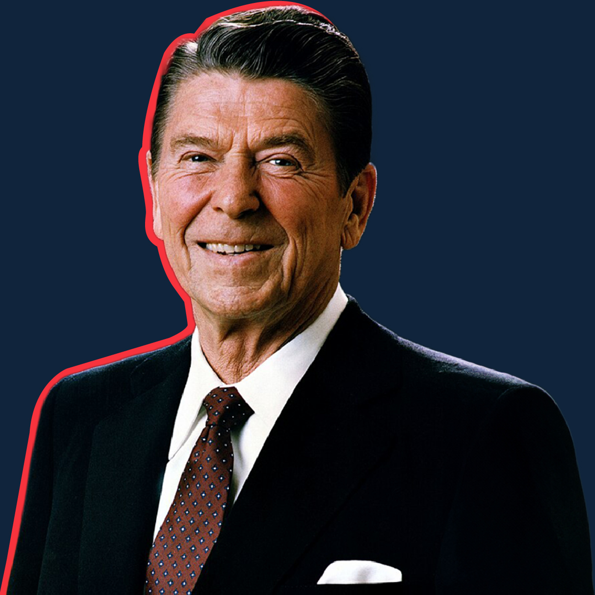 Ronald Reagan Silhouette
